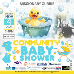Missionary Currie_7th Annual Nov 2023 Community Baby Shower EFlyer